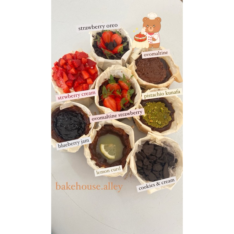 

DEB Burnt Cheesecake Pesonal Size (Loyang 10cm)