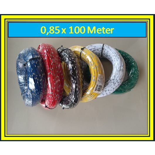 Kabel bintik 0,85 untuk kelistrikan mobil dan sepeda / kabel 0,85 / kabel 0.85