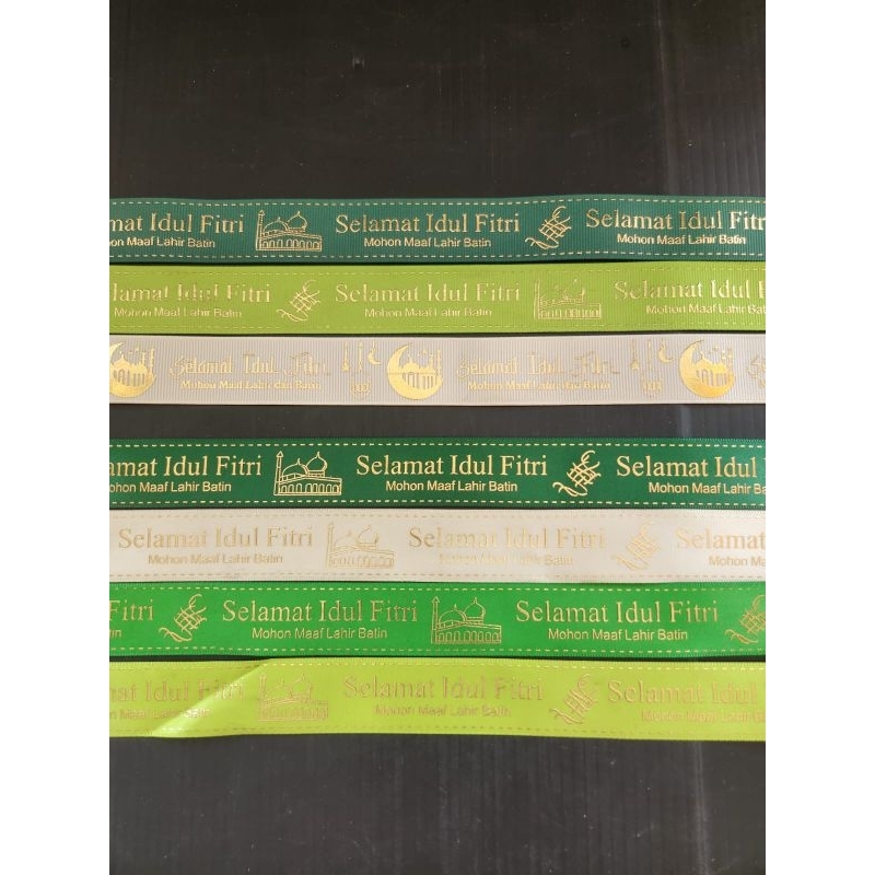 

Pita meteran Idul Fitri 2,5 cm/Idul Fitri/ Pita Lebaran / Pita Hampers Ied Mubarak/ Hiasan Lebaran / Pita Meteran 2,5cm / Silica Gel Kemasan