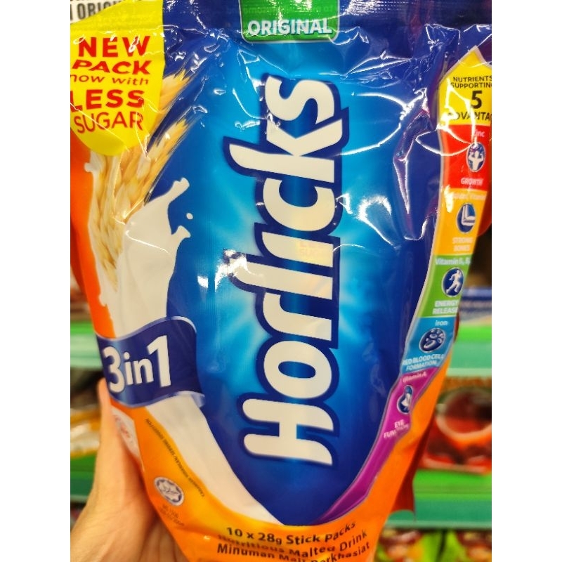 

Horlicks 3in1 Original new pack