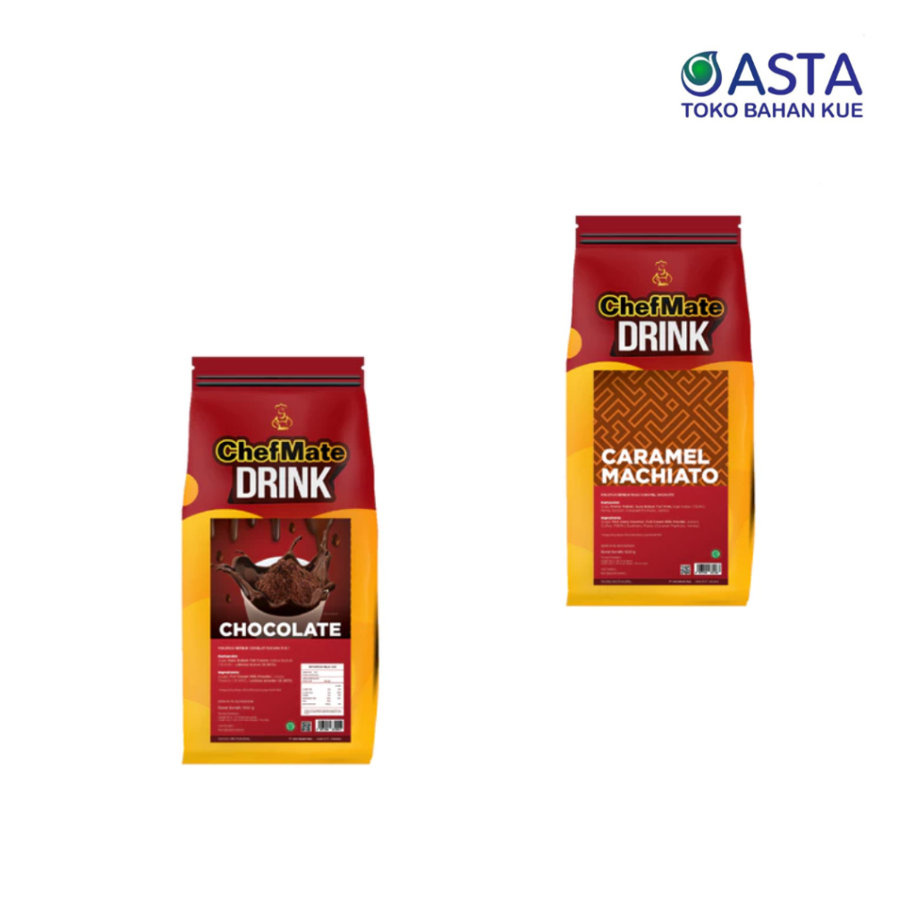 

Chefmate Drink Chocolate & Caramel Machiato 500 Gr