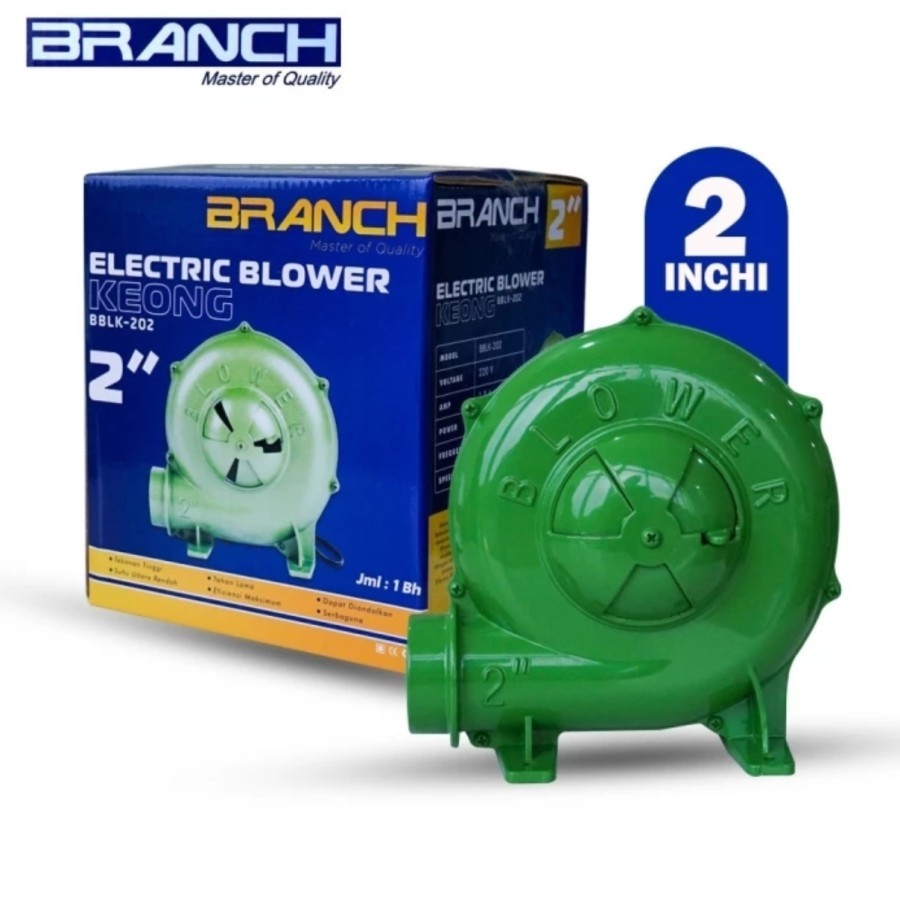 Branch Electric Blower Keong 2'' Blower Keong Mini Kecil Hembus Angin Duduk NEW