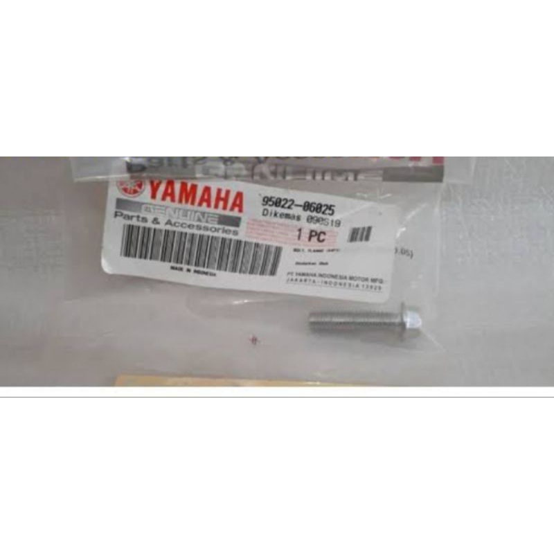 BAUT BLOCK CVT XMAX BAUT BLOCK R25 MT25 KIRI KANAN KECIL (1PC) ORI YAMAHA 95022-06025 (95E32-06025)