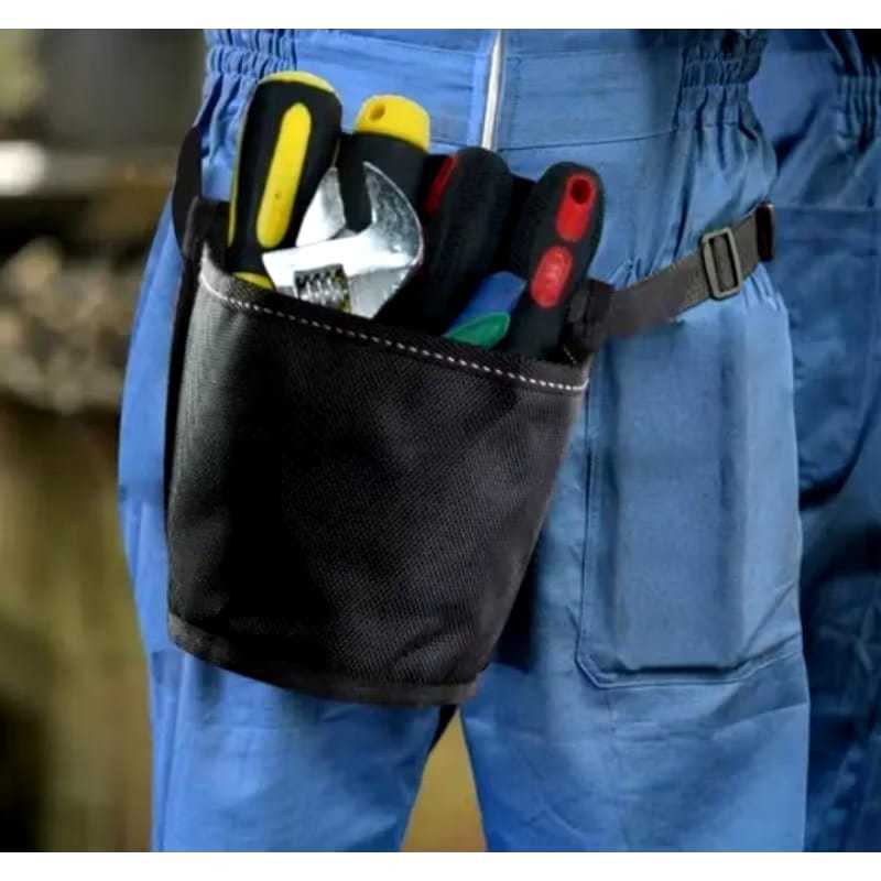 tas pinggang teknisi listrik tukang ledeng tukang service elektronik simpel