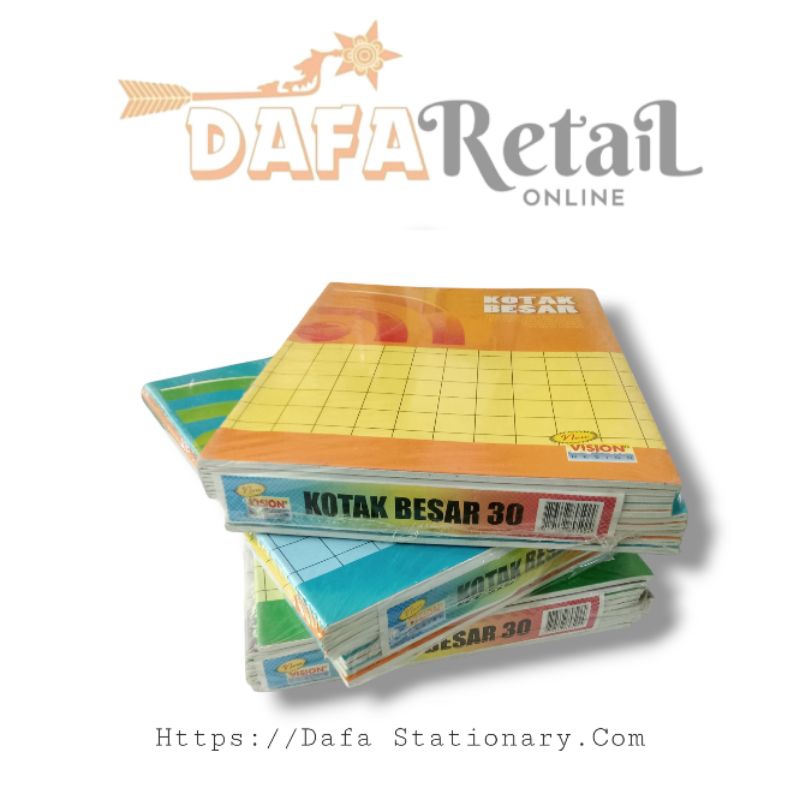 

BUKU KOTAK BESAR VISION(1PACK)
