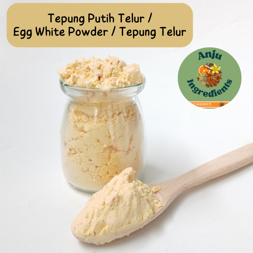 

Tepung putih telur 250gram / egg white powder / tepung