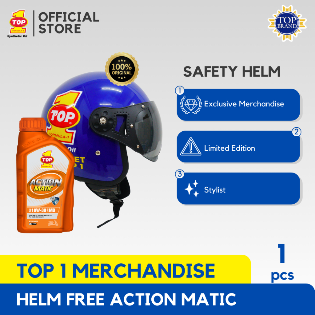 HELM GACOR - MERCHANDISE EXCLUSIVE TOP 1
