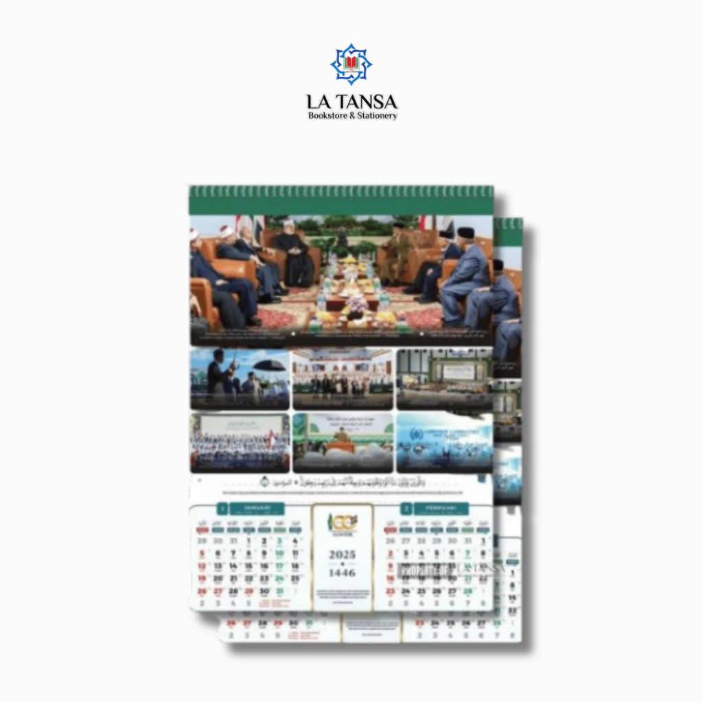 

KALENDER DINDING TAHUN 2025 PERINGATAN 100 TAHUN PONDOK MODERN DARUSSALAM GONTOR