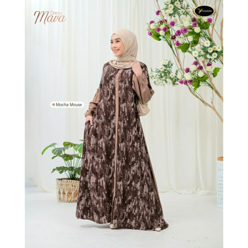 MAVA DRESS YESSANA // GAMIS MOTIF ADEM