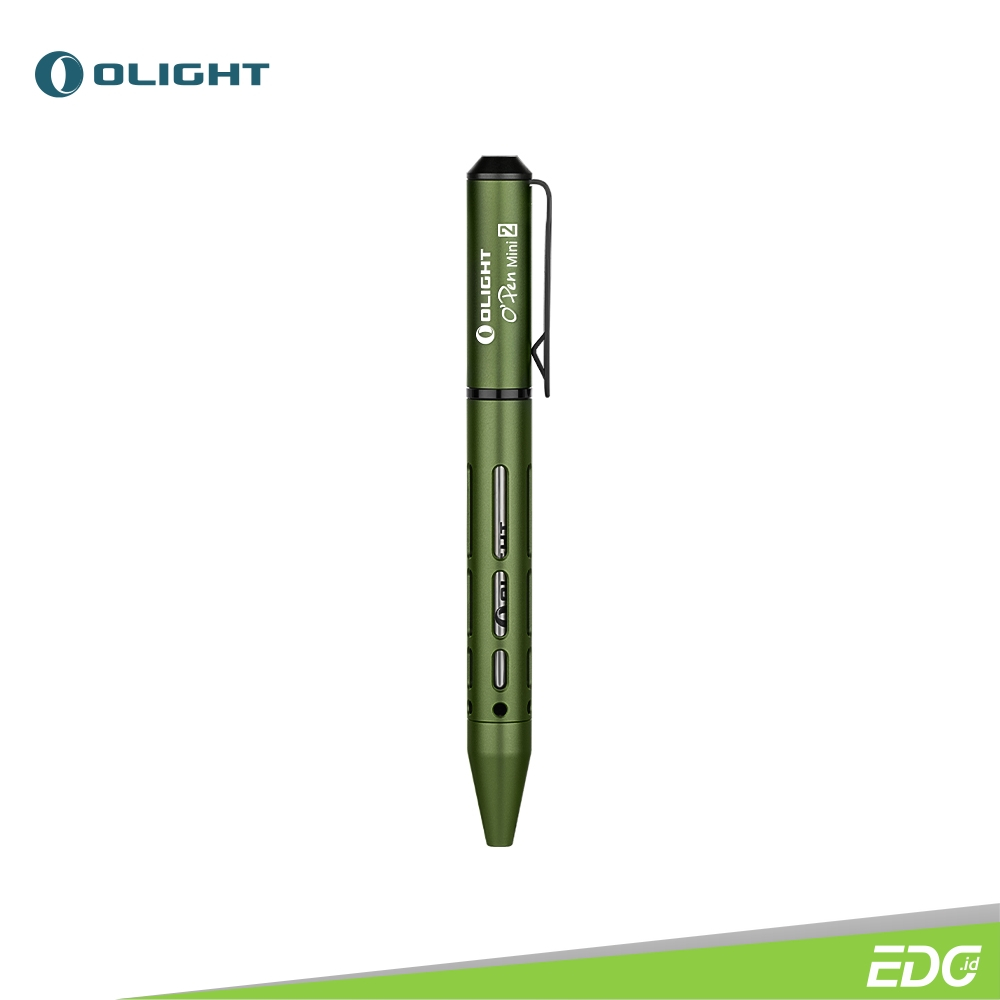 

Ballpoint Olight O’Pen Mini 2 OD Green Reverse S-Shaped Bolt Action Portable Pen Pencil Open Mini 2