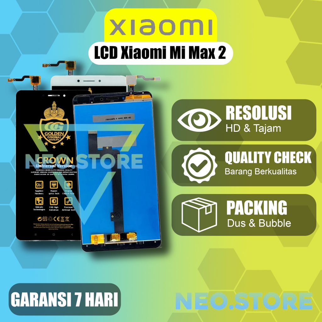 LCD TOUCHSCREEN XIAOMI MI MAX 2 / LCD XIAOMI MIMAX 2 / LCD MIMAX 2/ LCD MI MAX 2 FULLSET ORIGINAL