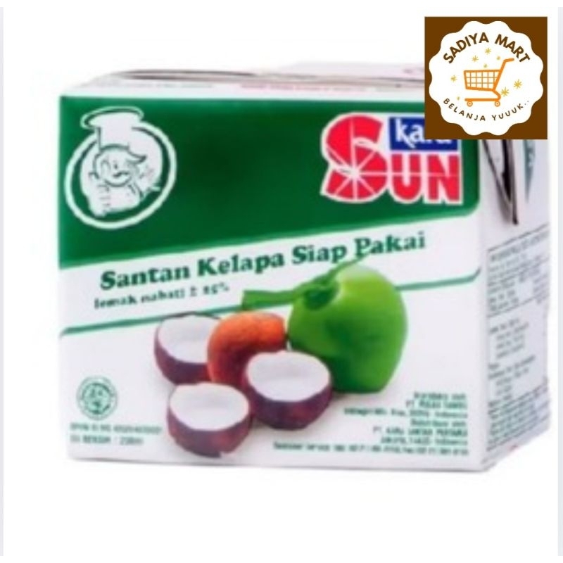 

Santan instan SUN Kara 200ml