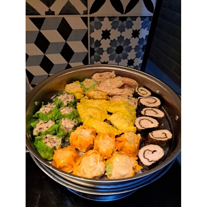 

Dimsum Mix Premium Full Daging Ayam