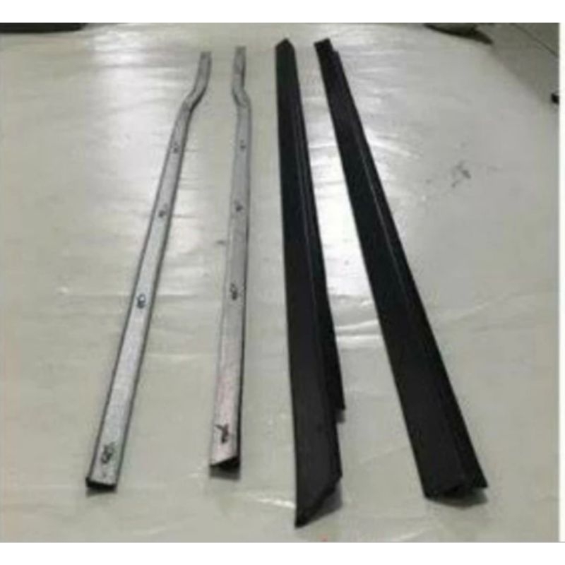 Lis kaca pintu mobil luar dalam kiri kanan Mitsubishi L300 diesel L 300