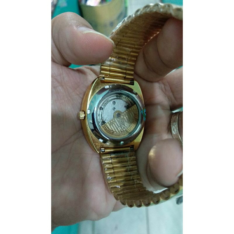 jam tangan pria   automatic gold vintage klasik jam tangan pria do elegan