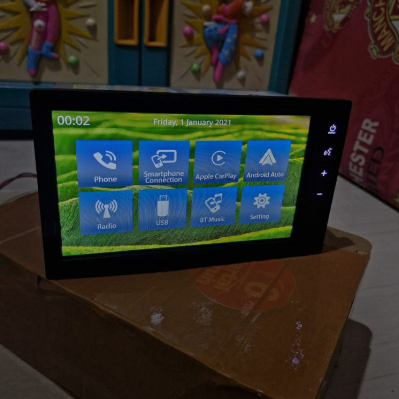 head unit brio rs 2024 android auto apple carplay