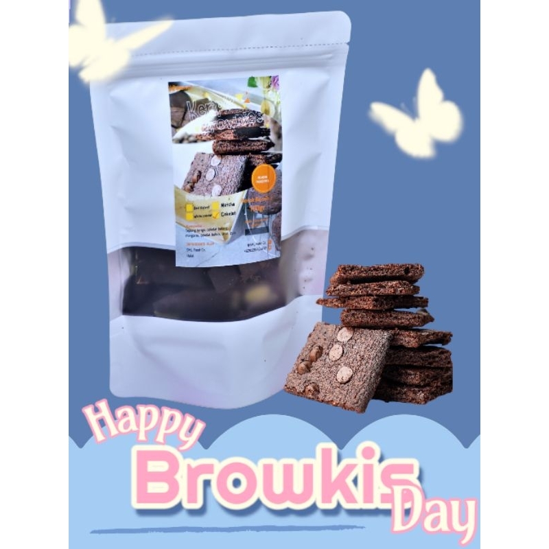

Browkis|Brownies Crispy| Brownies Keripik Murah Nyoklat Banget