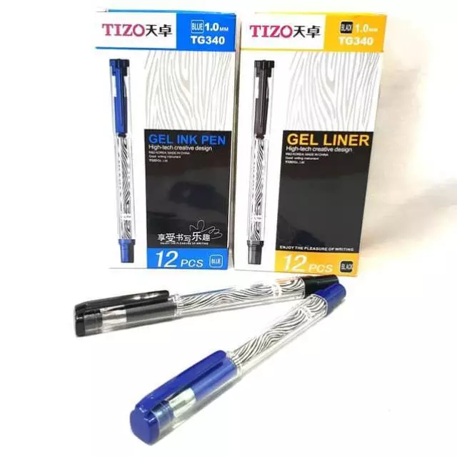 

TIZO Gelliner TG 340 1.0MM / /Bolpoint/Ballpen/Pulpen/Gel Pen Tizo TG340 1.0mm /Pen Tizo TG340 1.0mm