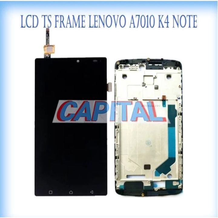LCD TOUCHSCREEN FRAME LENOVO K4 NOTE A7010 ORIGINAL NEW