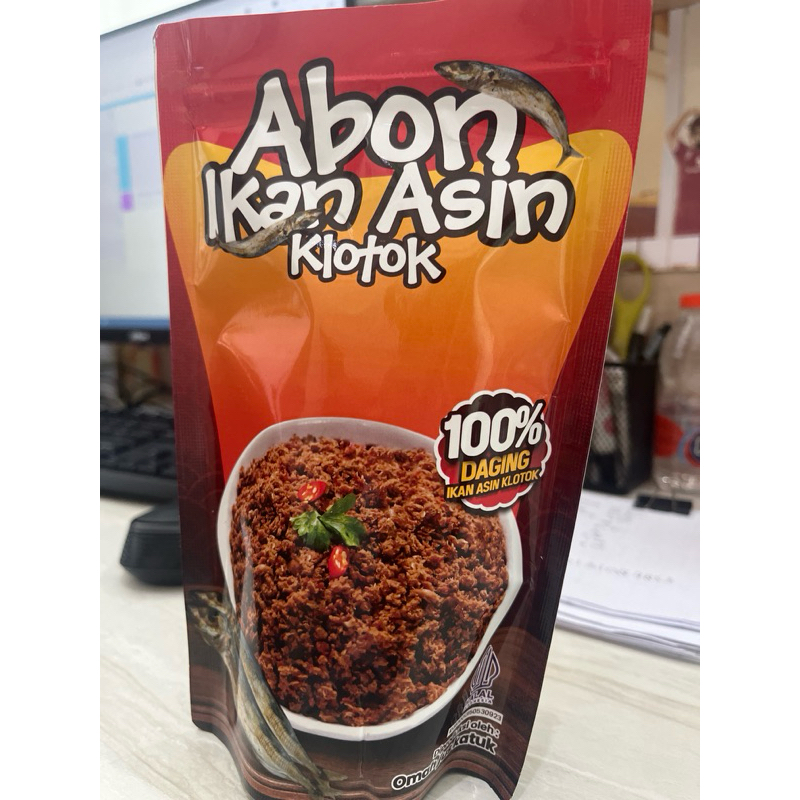 

abon ikan asin klotok