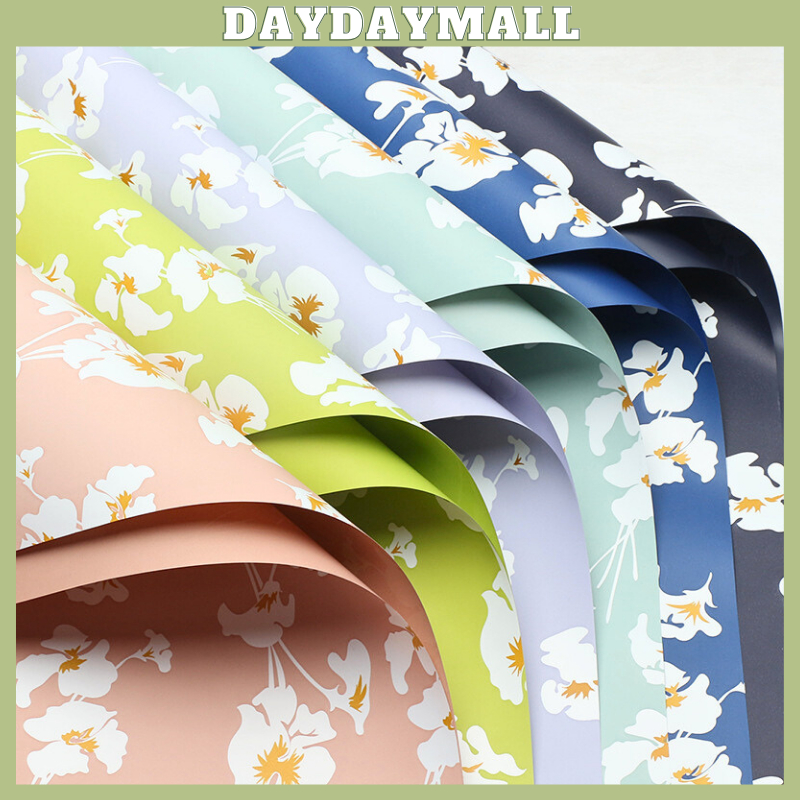 

20 LEMBAR Flower Wrapping Paper JAPANESE SAKURA Flower Cellephone 6163