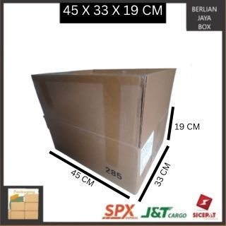 

KARDUS PACKING TEBAL SINGGLE WALL UKURAN P45xL33xT19