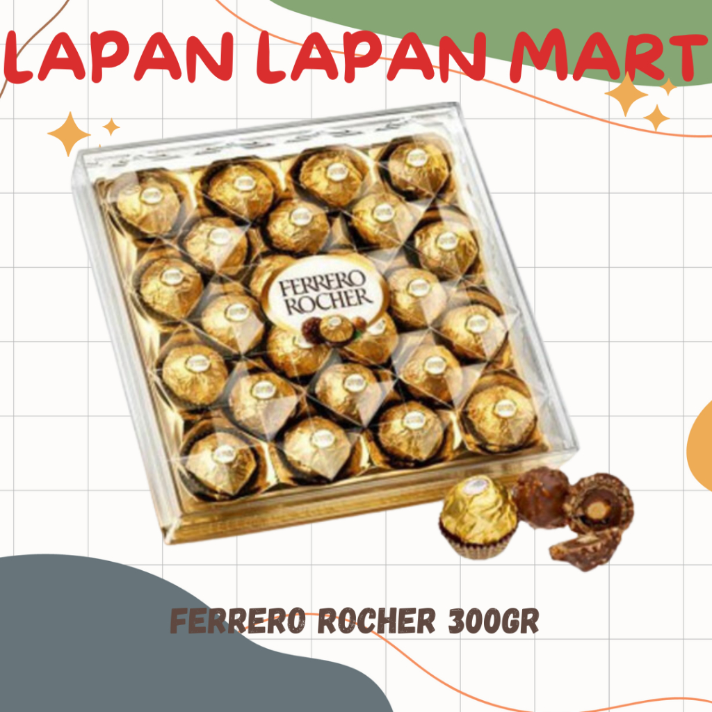 

Ferrero Rocher 300gr Coklat (Bisa Request Notes)