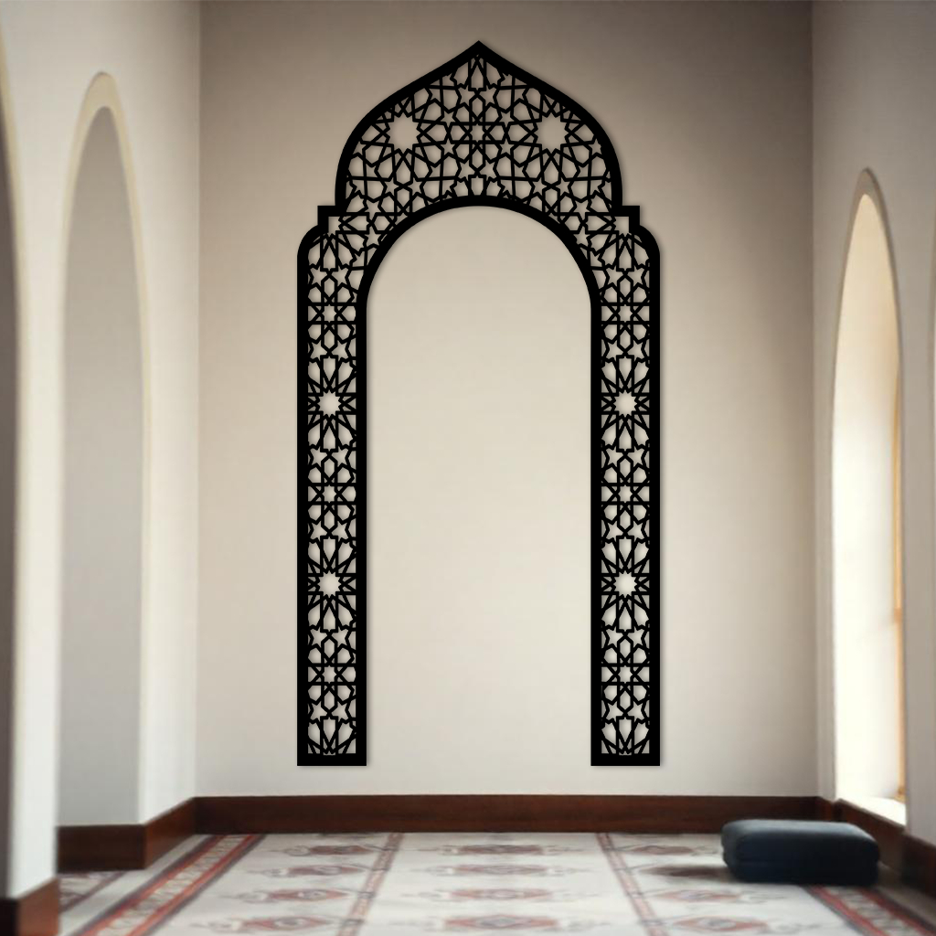 [Hiasan Dinding] ISLAMIC AESTHETIC SET WALL DECOR MIHRAB MUSHOLLA