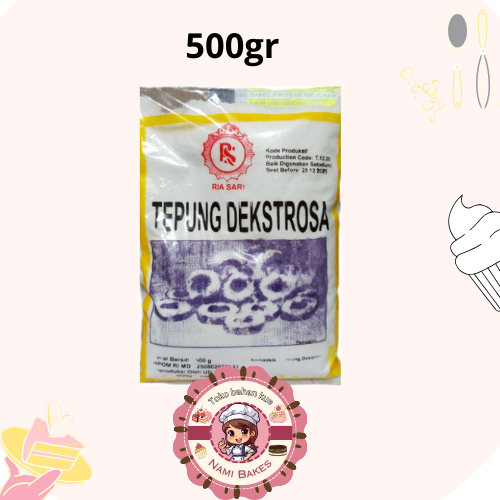 

Tepung Dekstrosa 500gr Dextrose Gula Halus Dingin Donut