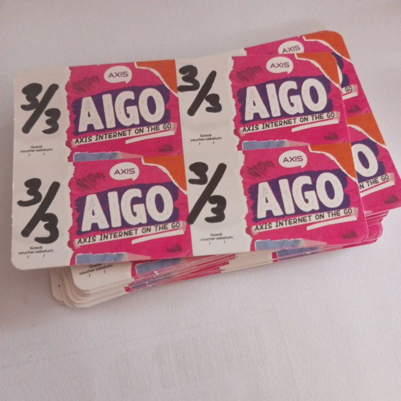 Voucher Axis 3GB 3Hari