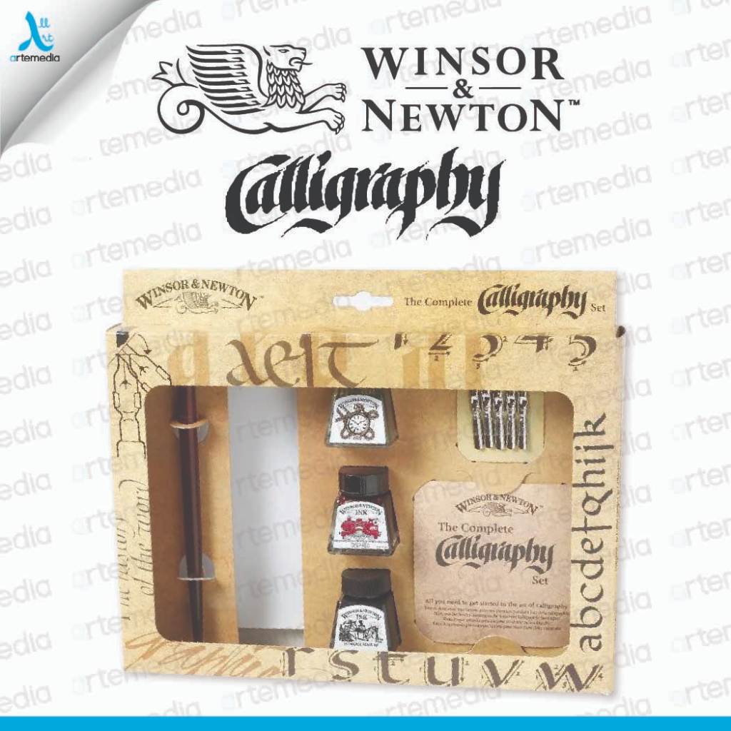 

Winsor & Newton Calligraphy Ink Complete Set Pena Kaligrafi