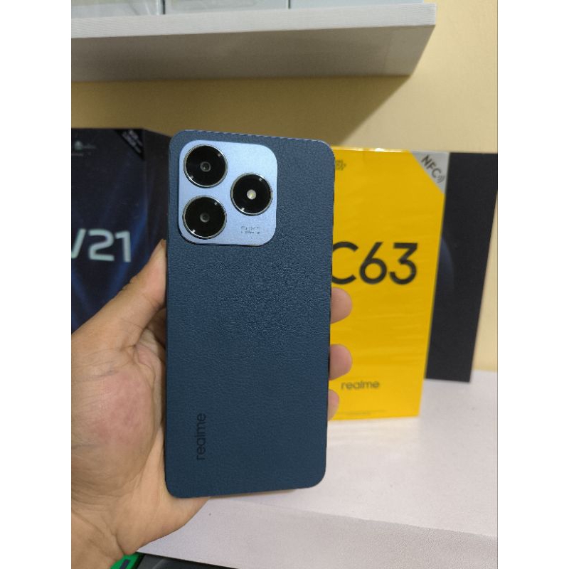 Realme c63 8/128 second original mulus
