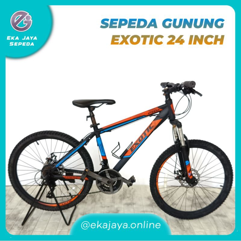 Sepeda Gunung Anak Anak & Dewasa MTB 24 Inch EXOTIC 2635 [Second]