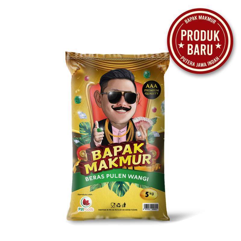 

Bapak Makmur Premium Beras 2,5KG / 5KG / 10KG