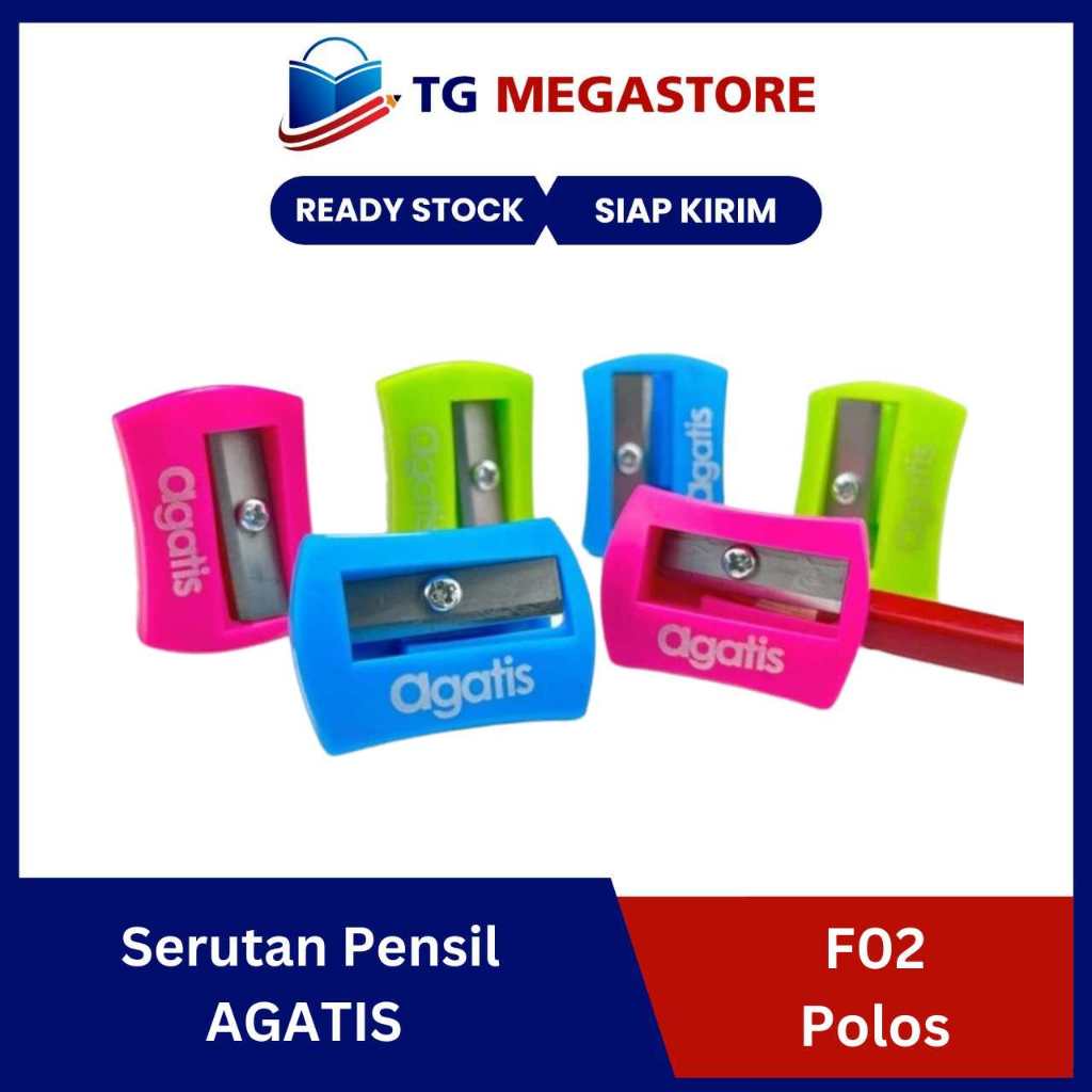 

Serutan Pensil AGATIS F02 Polos