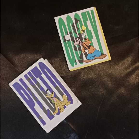 

Kartu Ucapan Kecil 100% Ori Disney isi 10pcs