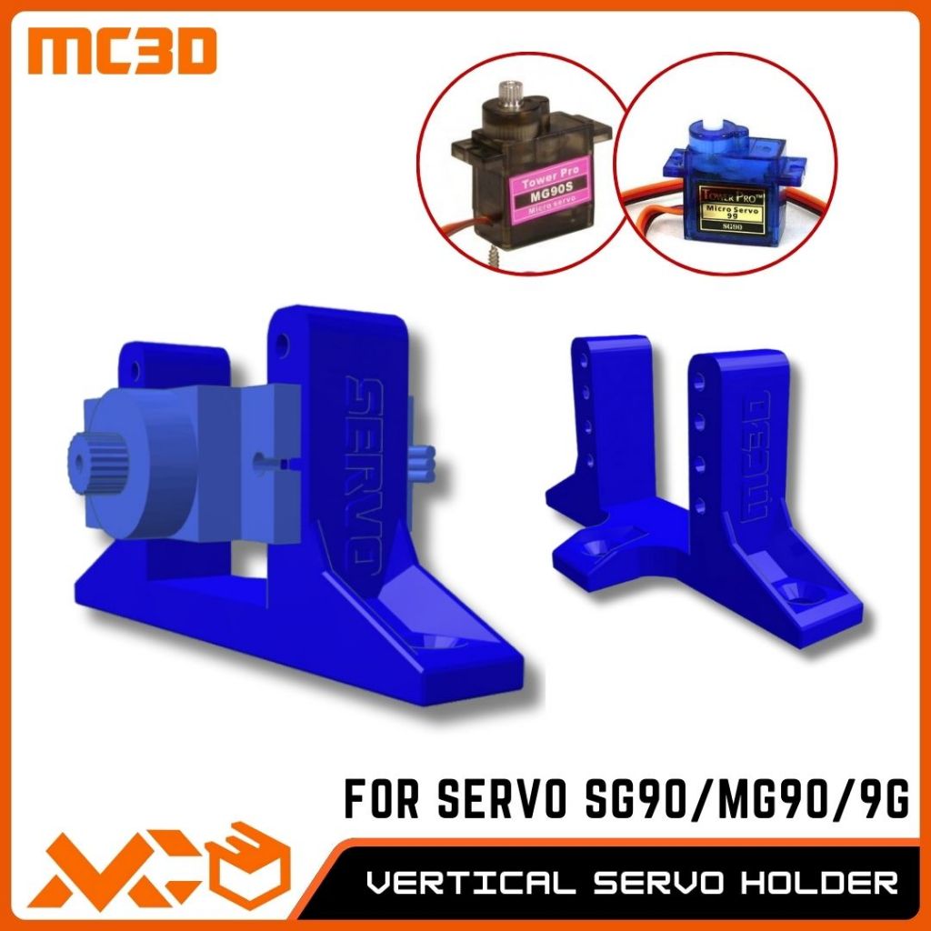 Bracket Servo MG90 SG90 Vertikal Dudukan Mini Servo Holder