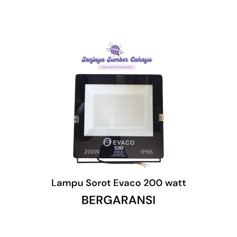 Lampu Sorot Led Evaco IP66 200 watt