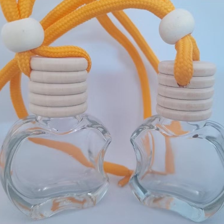 Botol Kosong 10ml - Botol Kosong Bentuk Apel Gantung untuk Parfum Mobil/Ruangan
