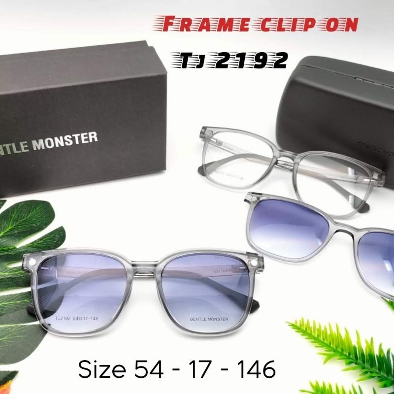 FRAME KACAMATA CLIP ON 2192 POLAROID