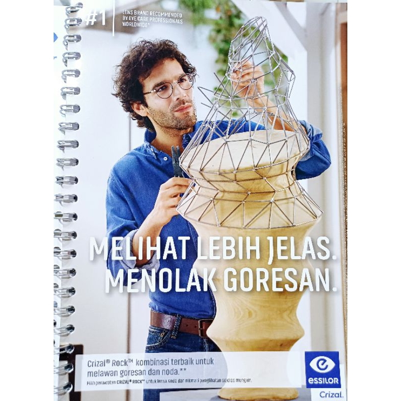 Lensa Essilor Orma 1.5 Crizal Prevencia