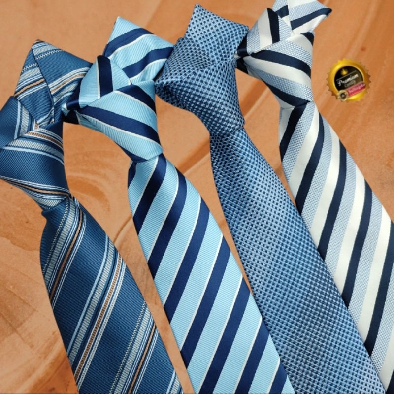 DASI PRIA BIRU MUDA DASI KANTOR PRIA DASI PANJANG MEWAH