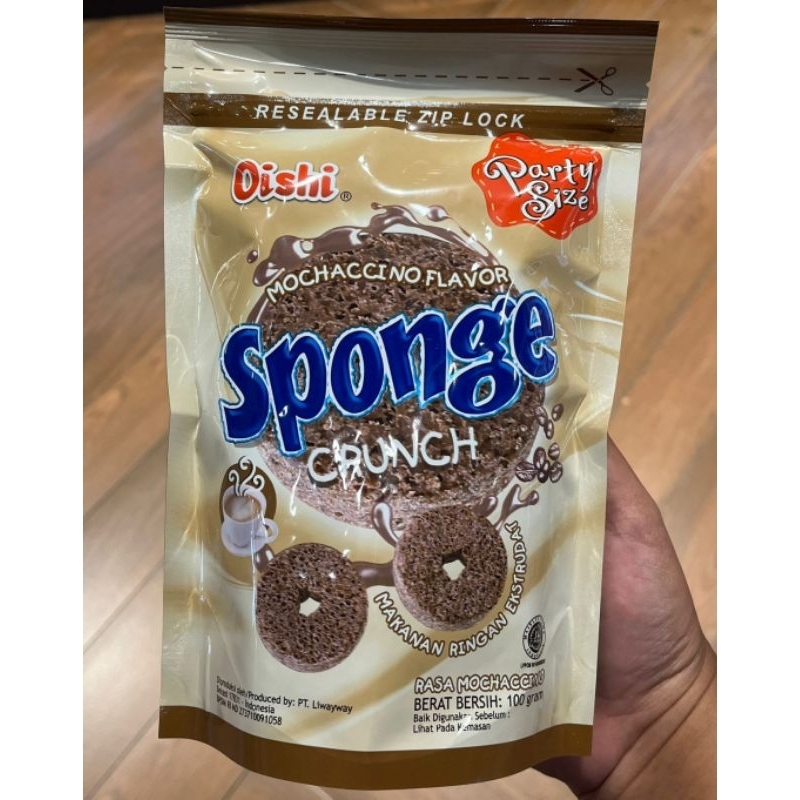 

OISHI SPONGE RASA MOCHACCINO/UBI 100GR