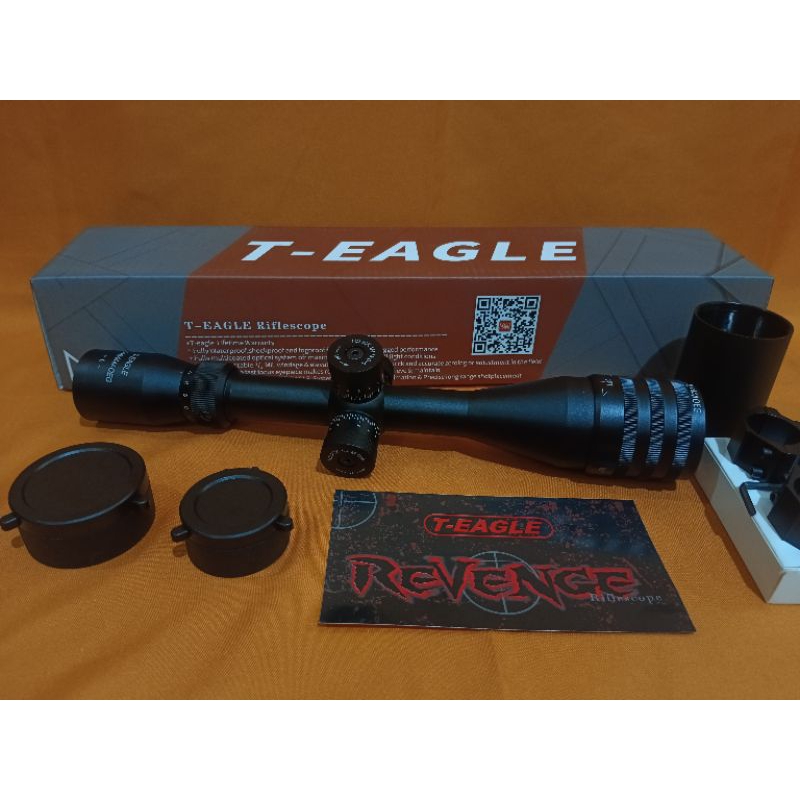 TELESKOP T-EAGLE 4-16X44 AOEG TAHAN GETAR