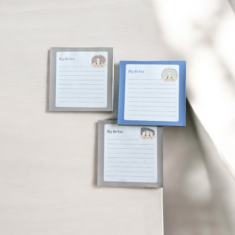 

Memo Note paper 50 Lembar/Buku catatan/NOTEPAD HOME MADE