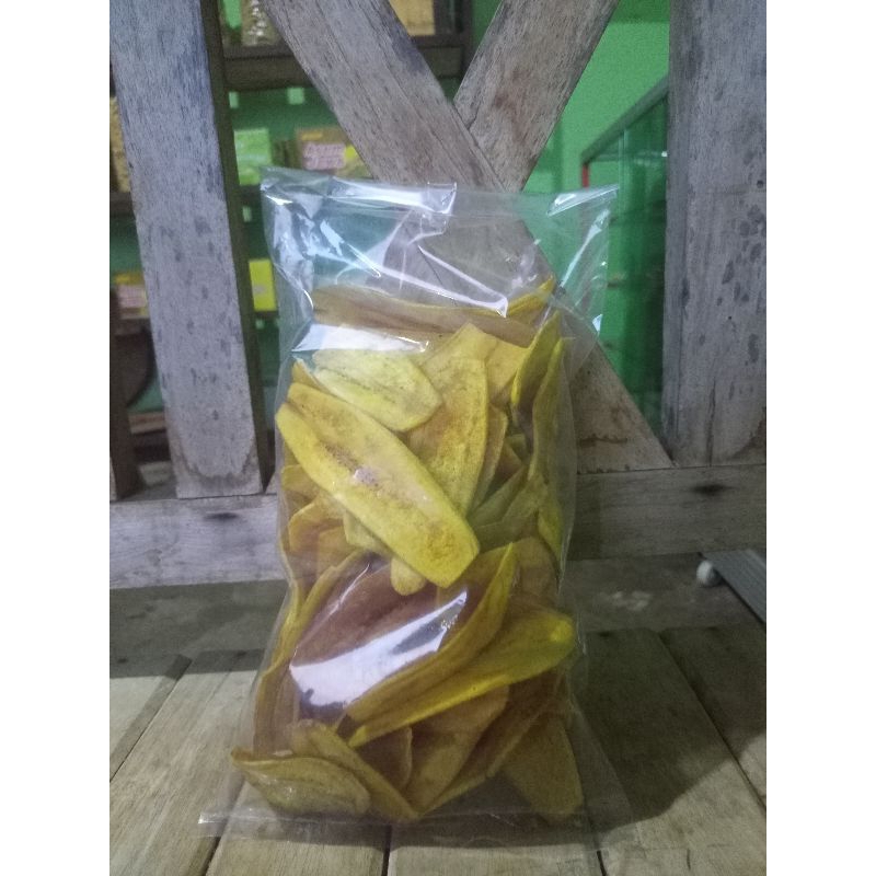 

Kripik Pisang 250 gram Gurih dan Crispy