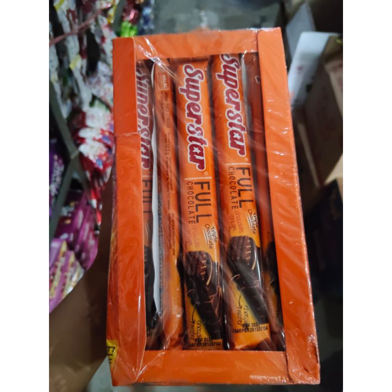 

superstar wafer triple chocolate 20 pcs