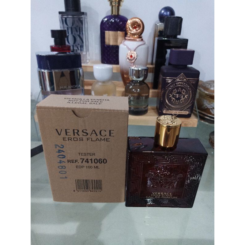 preloved versace eros flame edp tester ex gpi