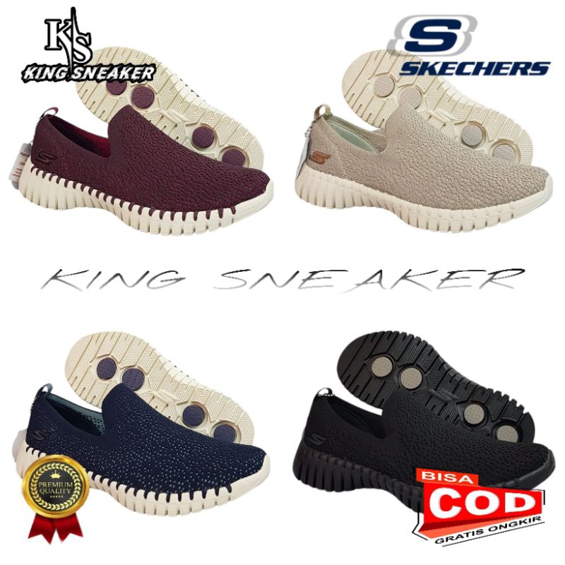 SKECHERS SMART GLORY / SEPATU WANITA / SEPATU SKECHERS WANITA / SEPATU SKECHERS