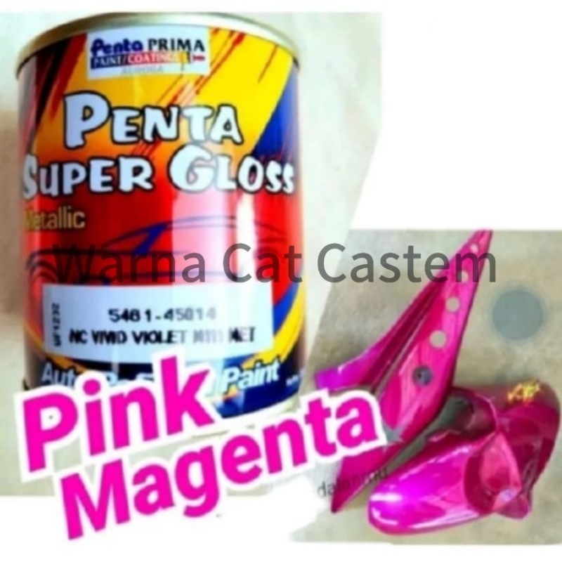 Cat Pink Magenta Penta Super Gloss Vivid Violet Met 5461-45014 Pink Metalik
